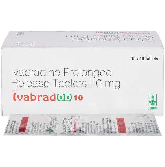 ivabrad od 10mg tablet 10's